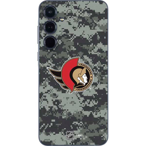 NHL Ottawa Senators Camo Galaxy A55 5G Skin