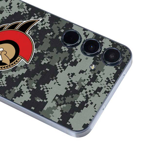 NHL Ottawa Senators Camo Galaxy A55 5G Skin