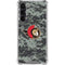 NHL Ottawa Senators Camo Galaxy S24 FE Clear Case