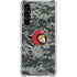 NHL Ottawa Senators Camo Galaxy S24 FE Clear Case