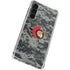 NHL Ottawa Senators Camo Galaxy S24 FE Clear Case