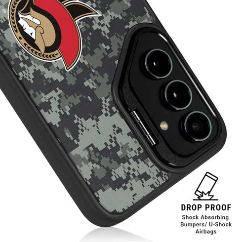 NHL Ottawa Senators Camo Galaxy S25 Kickstand Case