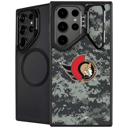 NHL Ottawa Senators Camo Galaxy S24 Ultra Kickstand Case