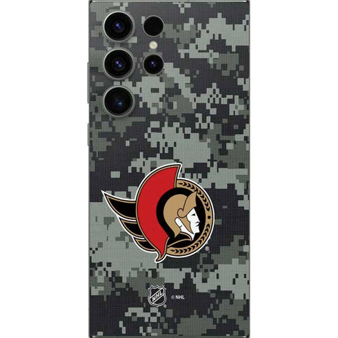 NHL Ottawa Senators Camo Galaxy S25 Ultra Skin