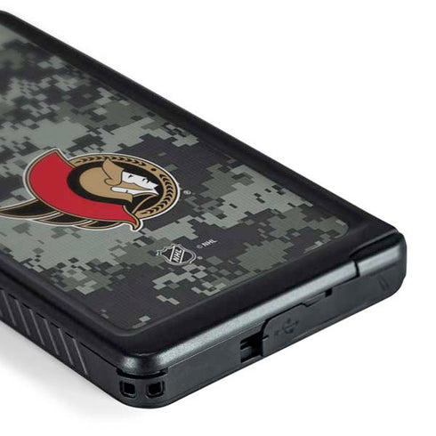 NHL Ottawa Senators Camo Galaxy S24 Ultra Waterproof Case