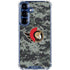 NHL Ottawa Senators Camo Galaxy S25 FE Clear Case