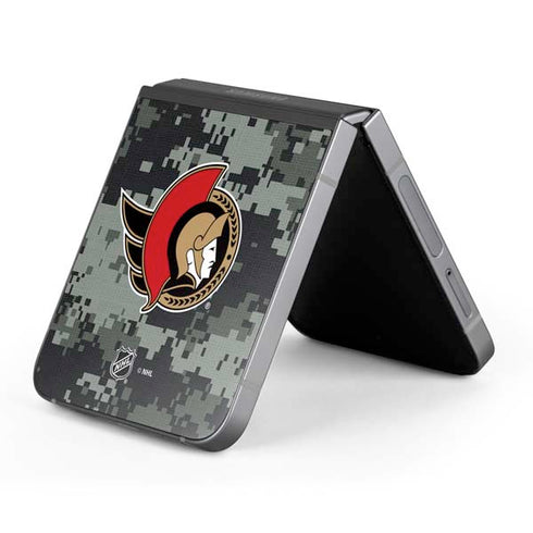 NHL Ottawa Senators Camo Galaxy Z Flip6 Skin
