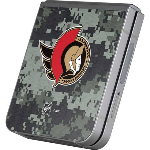 NHL Ottawa Senators Camo Galaxy Z Flip6 Skin