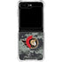 NHL Ottawa Senators Camo Galaxy Z Flip6 Clear Case