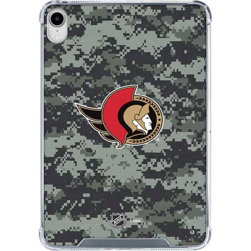 NHL Ottawa Senators Camo iPad 11th Gen (2025) Clear Case