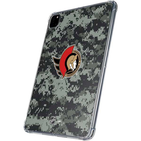 NHL Ottawa Senators Camo iPad Pro 11in (2024) Clear Case