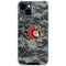NHL Ottawa Senators Camo iPhone 15 Clear Case