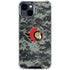 NHL Ottawa Senators Camo iPhone 15 Clear Case