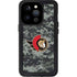 NHL Ottawa Senators Camo iPhone 15 Pro Waterproof Case