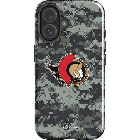 NHL Ottawa Senators Camo iPhone 16 Impact Case