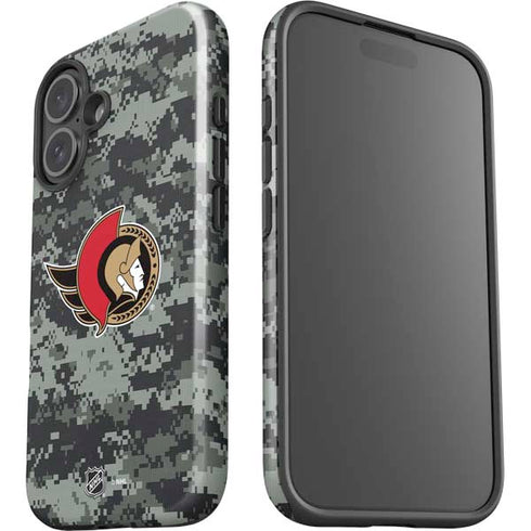 NHL Ottawa Senators Camo iPhone 16 Impact Case