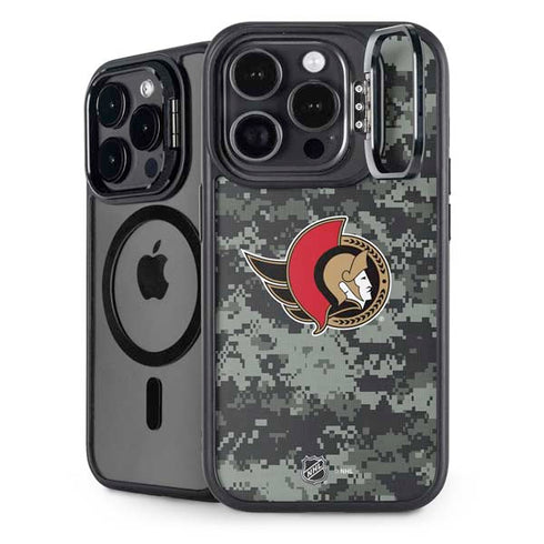 NHL Ottawa Senators Camo iPhone 16 Pro Kickstand Case