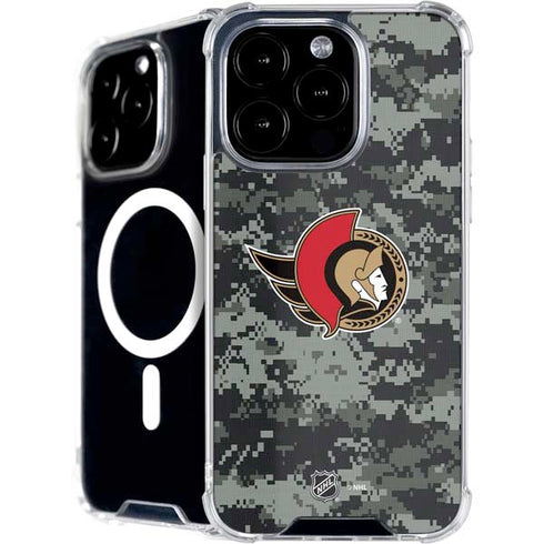 NHL Ottawa Senators Camo iPhone 16 Pro MagSafe Case