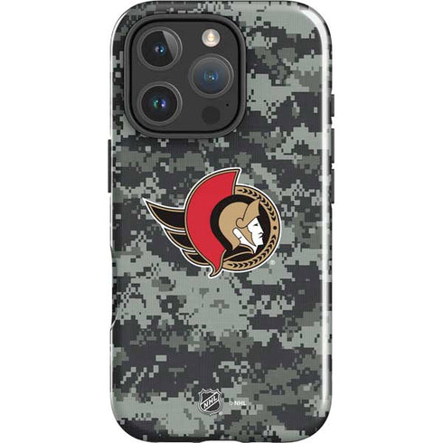 NHL Ottawa Senators Camo iPhone 16 Pro Max Impact Case