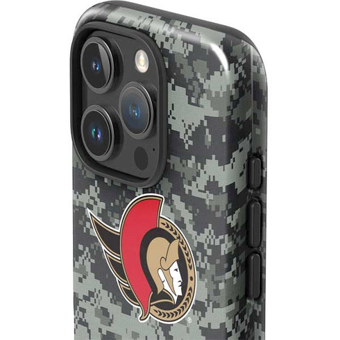 NHL Ottawa Senators Camo iPhone 16 Pro Max Impact Case