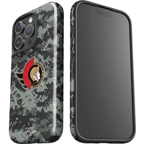 NHL Ottawa Senators Camo iPhone 16 Pro Max Impact Case