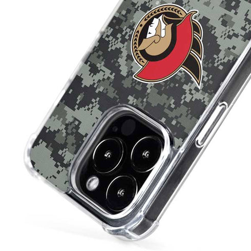 NHL Ottawa Senators Camo iPhone 16 Pro Max MagSafe Case