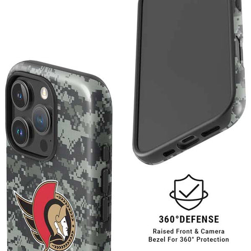 NHL Ottawa Senators Camo iPhone 16 Pro Max Magsafe Impact Case