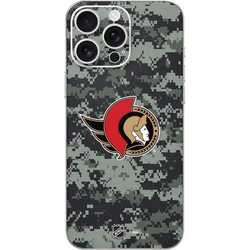 NHL Ottawa Senators Camo iPhone 16 Pro Max Skin