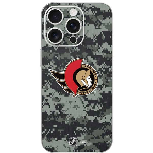 NHL Ottawa Senators Camo iPhone 16 Pro Skin
