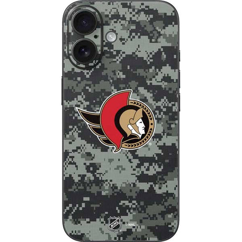 NHL Ottawa Senators Camo iPhone 16 Skin