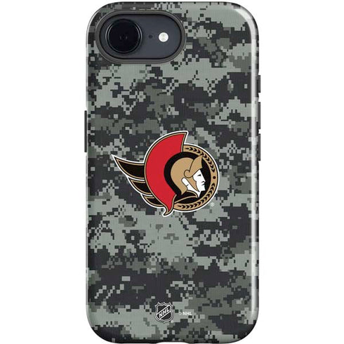 NHL Ottawa Senators Camo iPhone 16e Impact Case