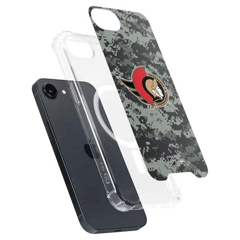 NHL Ottawa Senators Camo iPhone 16e MagSafe Case