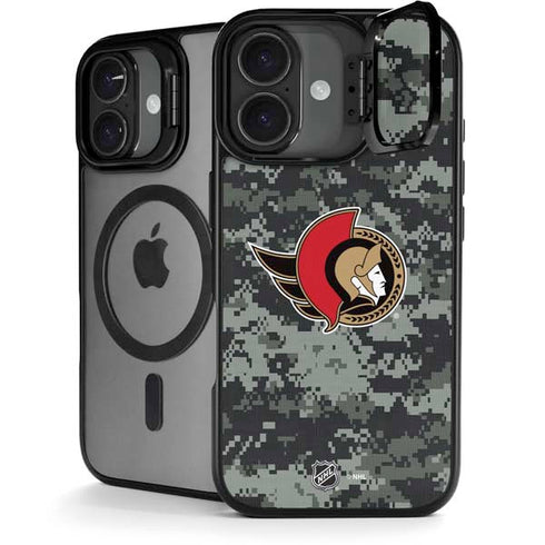 NHL Ottawa Senators Camo iPhone 17 Kickstand Case