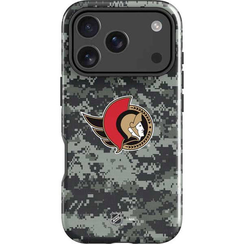 NHL Ottawa Senators Camo iPhone 17 Pro Max Impact Case