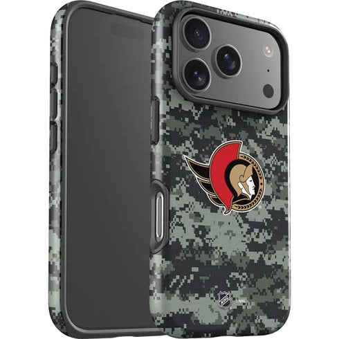 NHL Ottawa Senators Camo iPhone 17 Pro Max Impact Case