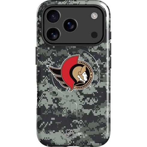 NHL Ottawa Senators Camo iPhone 17 Pro Max Magsafe Impact Case