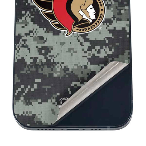 NHL Ottawa Senators Camo iPhone 17 Pro Skin
