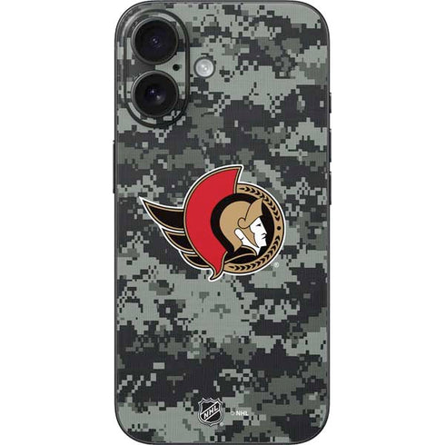 NHL Ottawa Senators Camo iPhone 17 Skin
