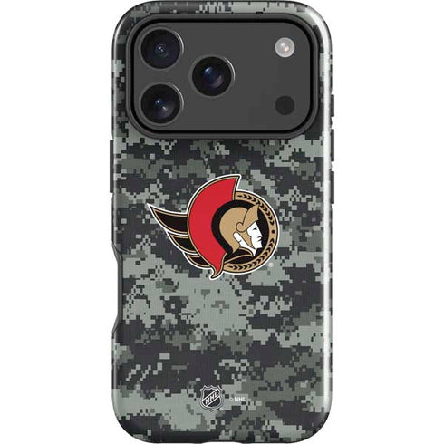 NHL Ottawa Senators Camo iPhone 18 Pro Impact Case