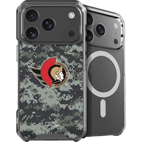 NHL Ottawa Senators Camo iPhone 18 Pro MagSafe Case