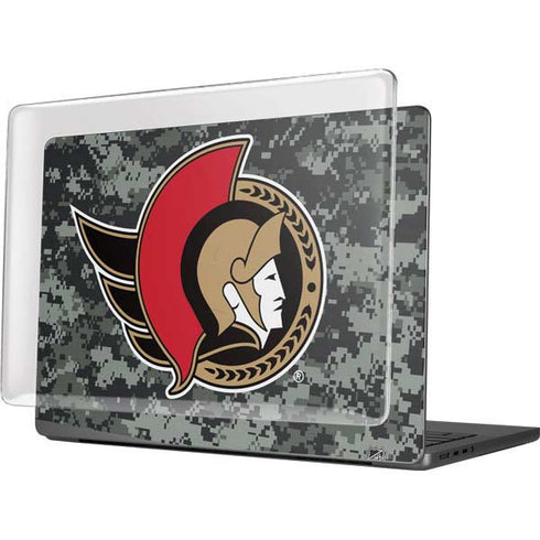 NHL Ottawa Senators Camo MacBook Pro 14in (2021-24) Case plus Skin