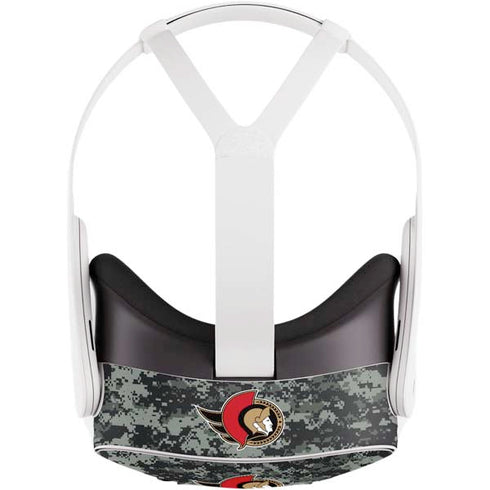 NHL Ottawa Senators Camo Meta Quest 3S Skin