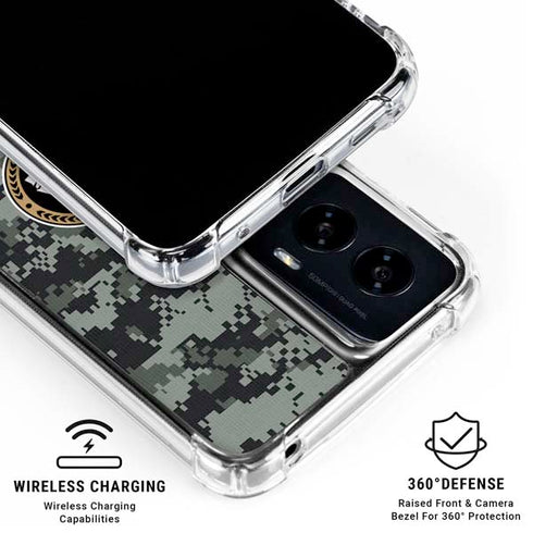 NHL Ottawa Senators Camo Moto G Power 5G (2024) Clear Case