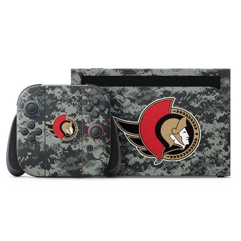 NHL Ottawa Senators Camo Nintendo Skins