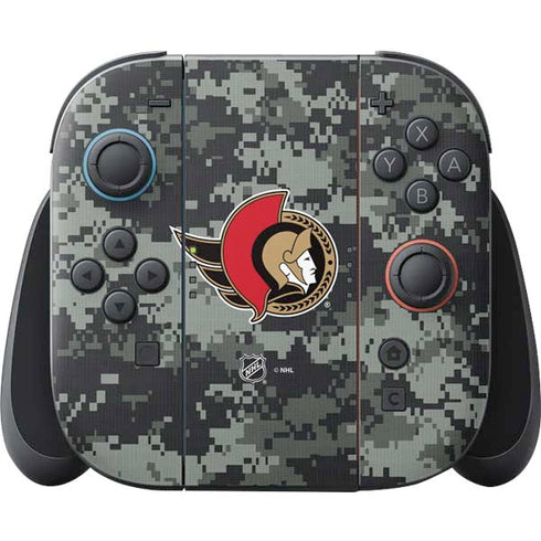 NHL Ottawa Senators Camo Nintendo Switch 2 (2025) Joy-Con Controller Skin