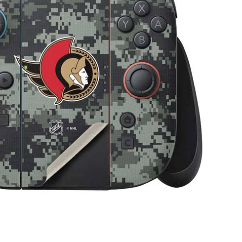 NHL Ottawa Senators Camo Nintendo Switch 2 (2025) Joy-Con Controller Skin