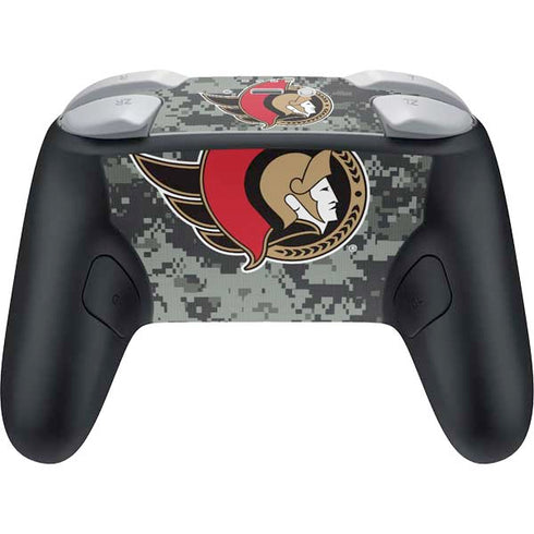 NHL Ottawa Senators Camo Nintendo Switch 2 (2025) Pro Controller Skin