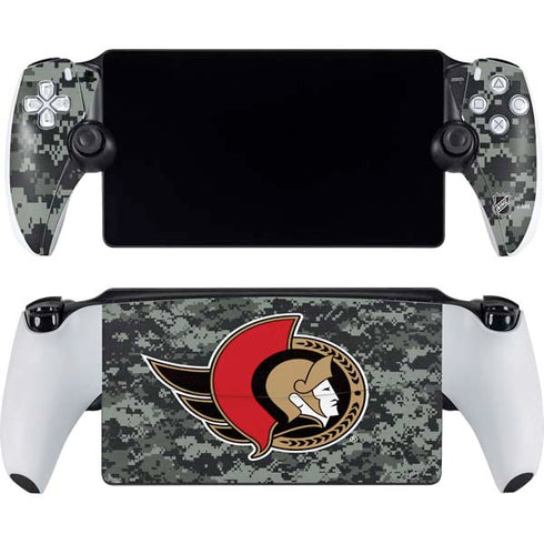 NHL Ottawa Senators Camo PlayStation PS5 Skins