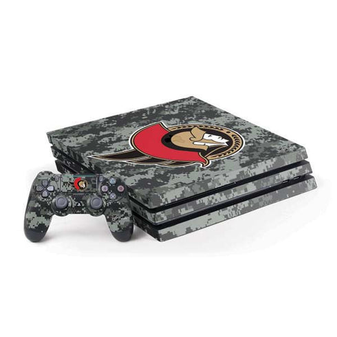 NHL Ottawa Senators Camo PlayStation PS4 Skins