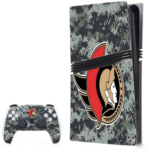 NHL Ottawa Senators Camo PlayStation PS5 Skins